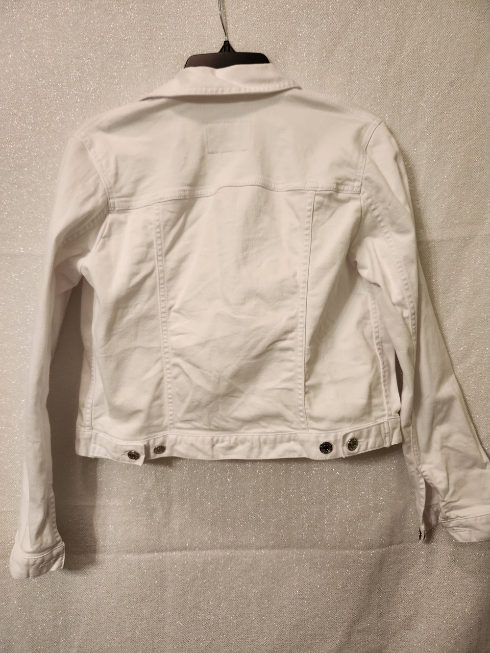 Banana Republic White Denim Jean Jacket - Picture 5 of 8